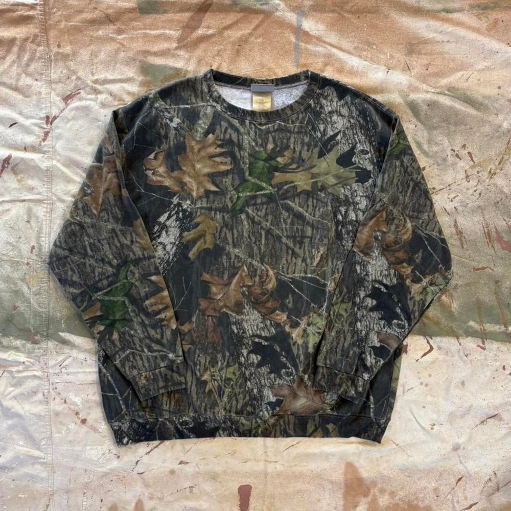 Essential camo crewneck sweatshirt  Size XXL